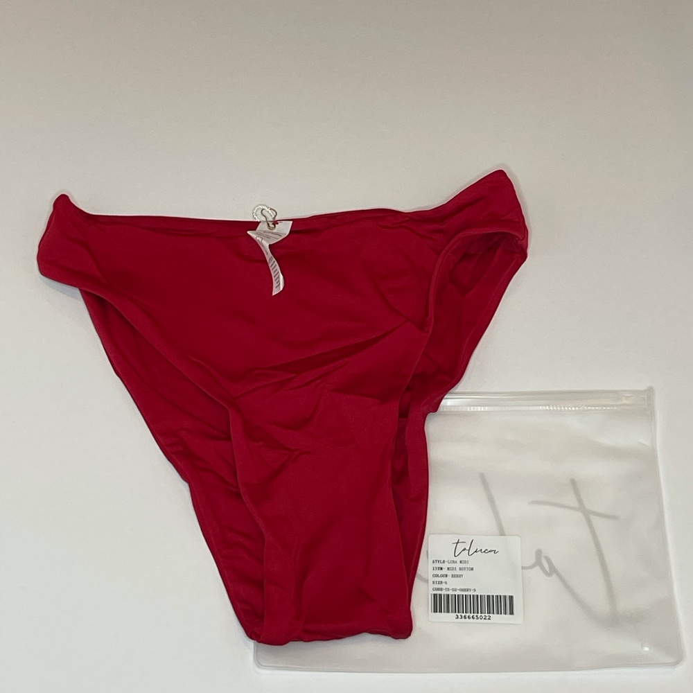 Toluca Luna Midi Bottom Berry